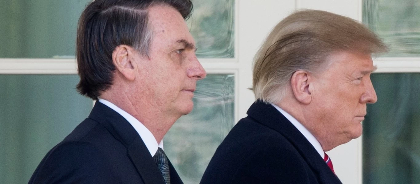 Ευχές για ταχεία ανάρρωση από τον Ζ.Μπολσονάρου προς τον Ν.Τραμπ